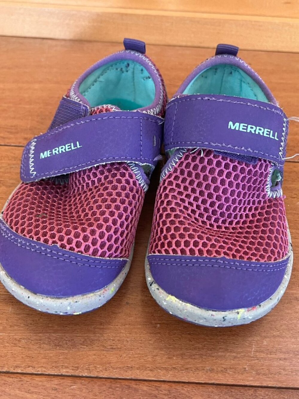 Merrell Bare Steps H20 Toddler Water Shoes Summer Size 7 *EUC*